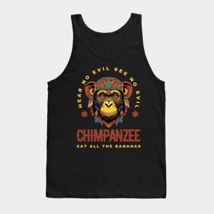 Chimpanzee Tank Top